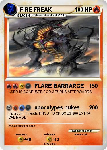 Pokemon FIRE FREAK
