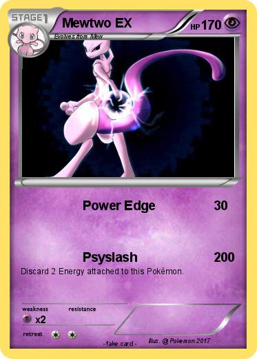 Pokemon Mewtwo EX
