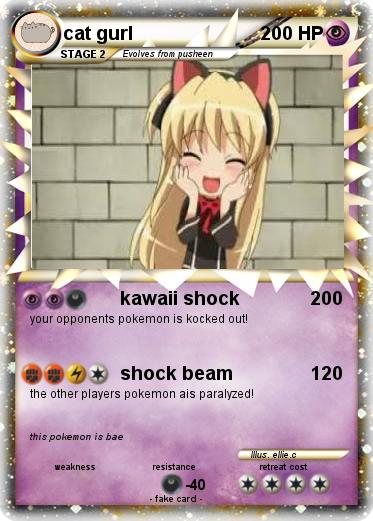 Pokemon cat gurl