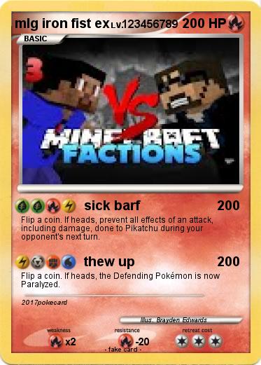 Pokemon mlg iron fist ex