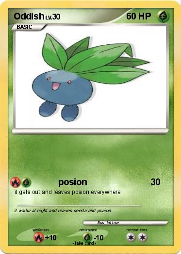 Pokemon Oddish