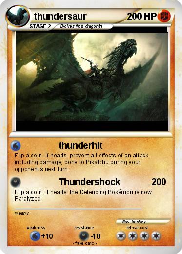 Pokemon thundersaur