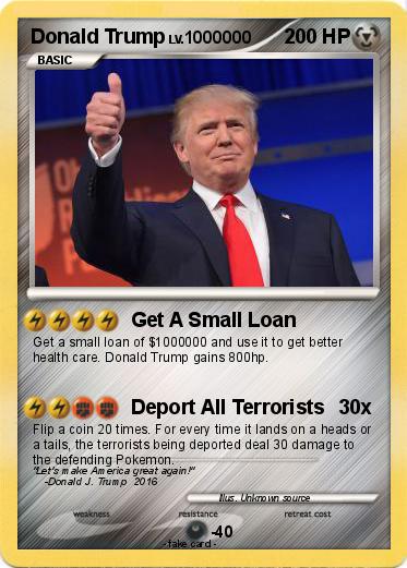 Pokemon Donald Trump