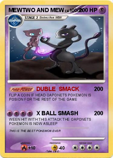 Pokemon MEWTWO AND MEW