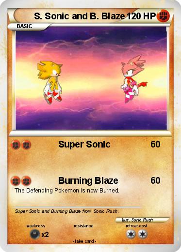 Pokemon S. Sonic and B. Blaze