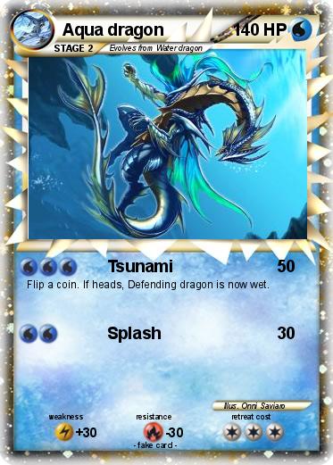 Pokemon Aqua dragon