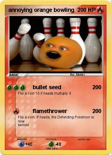Pokemon annoying orange bowling