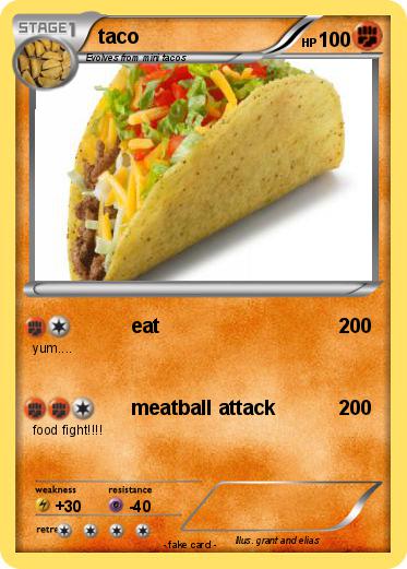 Pokemon taco