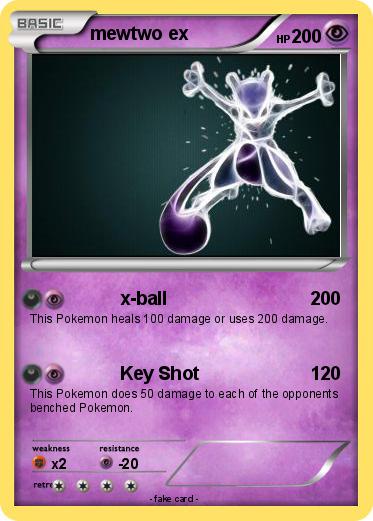Pokemon mewtwo ex