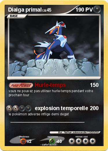 Pokemon Dialga primal