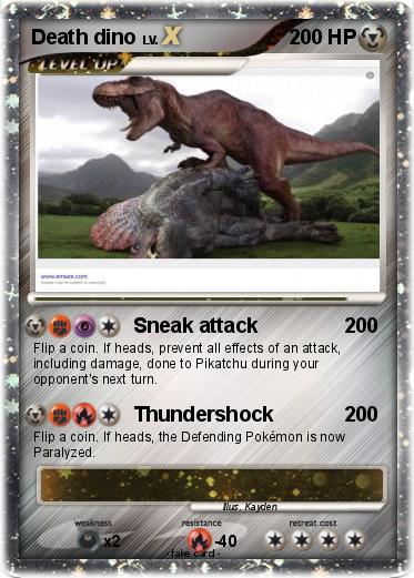 Pokemon Death dino