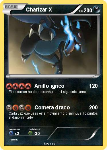 Pokemon Charizar X