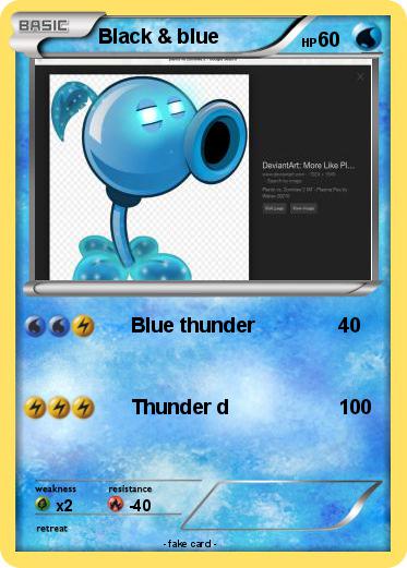 Pokemon Black & blue