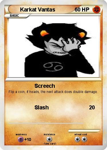 Pokemon Karkat Vantas
