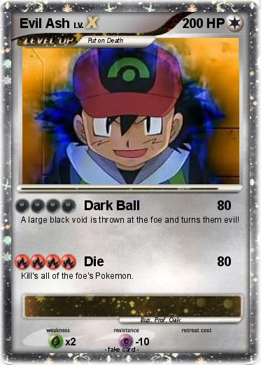 Pokemon Evil Ash