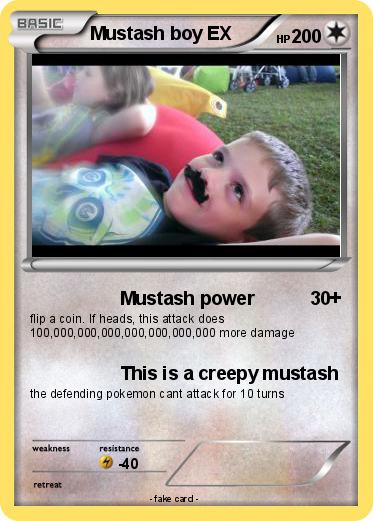 Pokemon Mustash boy EX