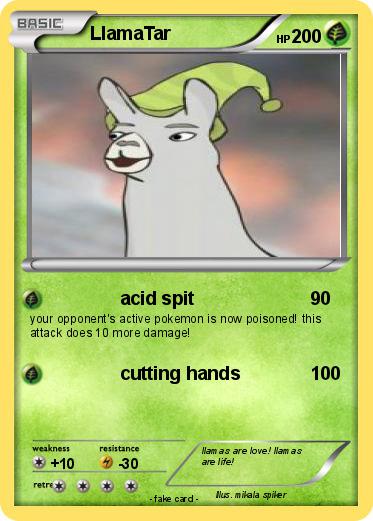 Pokemon LlamaTar