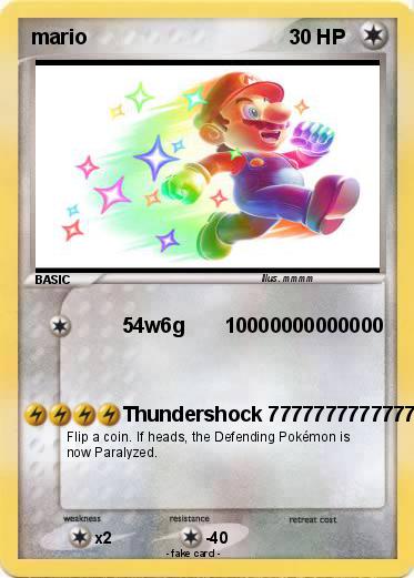 Pokemon mario