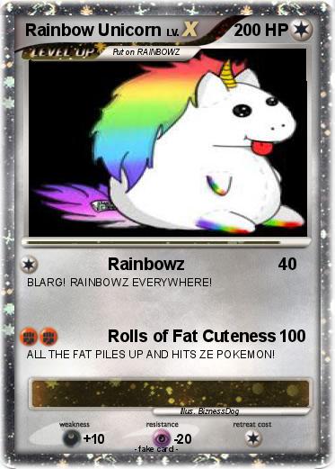 Pokemon Rainbow Unicorn
