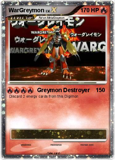Pokemon WarGreymon
