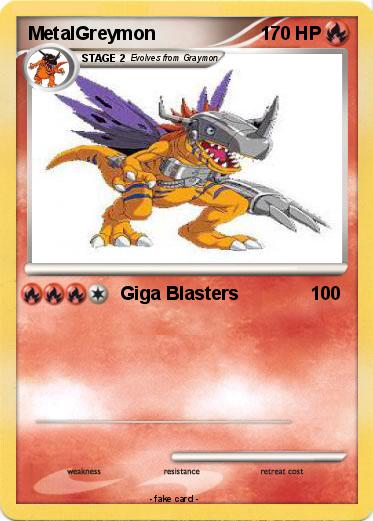 Pokemon MetalGreymon