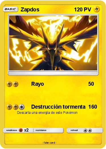 Pokemon Zapdos
