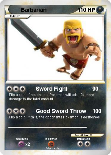 Pokemon Barbarian