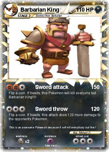 Pokemon Barbarian King