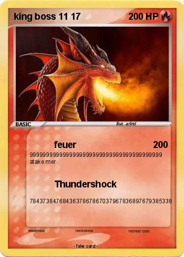 Pokemon king boss 11 17