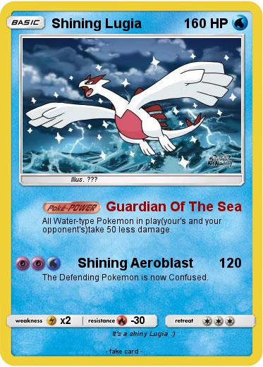 Pokemon Shining Lugia