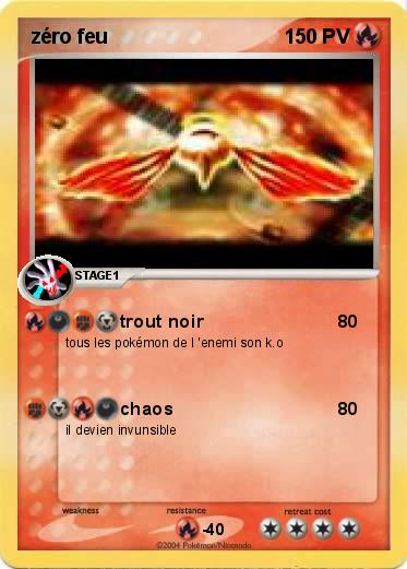 Pokemon zéro feu