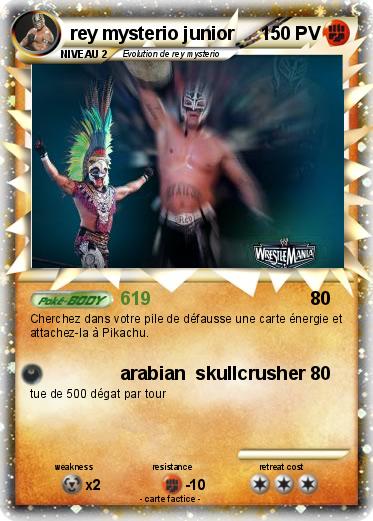 Pokemon rey mysterio junior