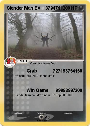 Pokemon Slender Man EX    3794741