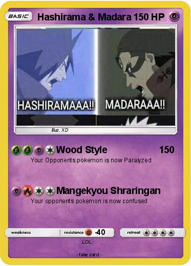 Pokemon Hashirama & Madara