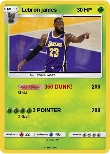 Pokemon Lebron james