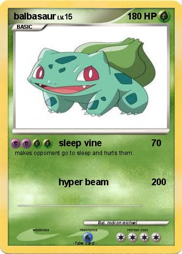 Pokemon balbasaur
