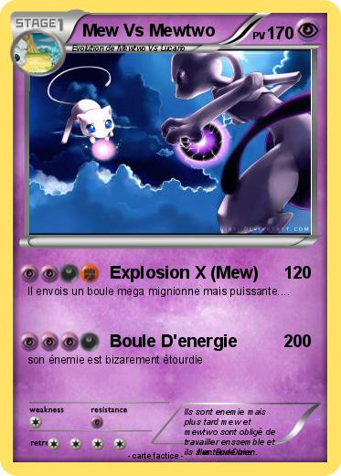 Pokemon Mew Vs Mewtwo