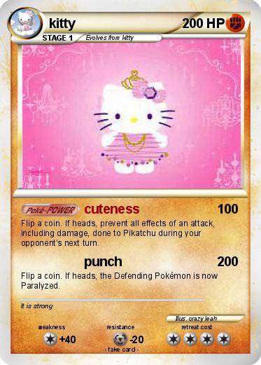 Pokemon kitty