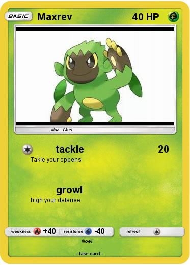 Pokemon Maxrev