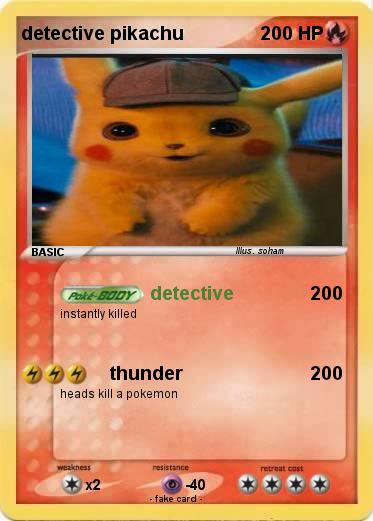 Pokemon detective pikachu