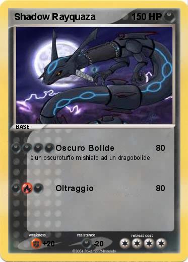 Pokemon Shadow Rayquaza