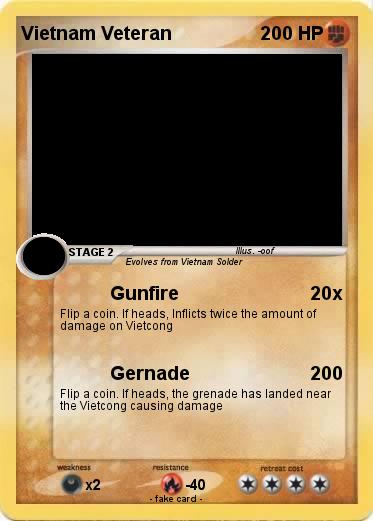 Pokemon Vietnam Veteran