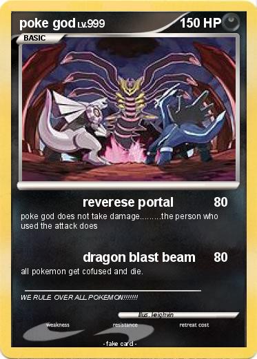 Pokemon poke god