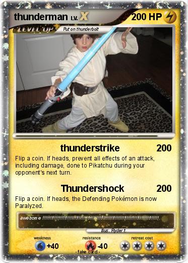 Pokemon thunderman