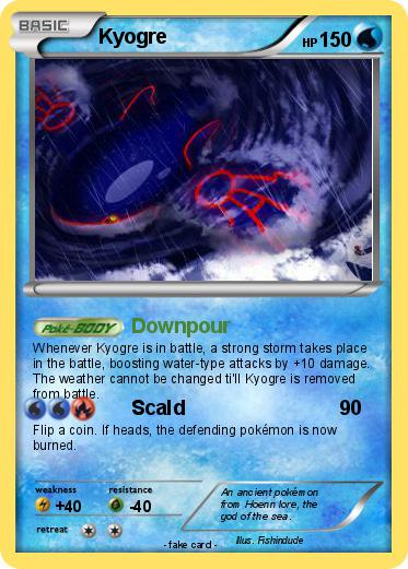 Pokemon Kyogre