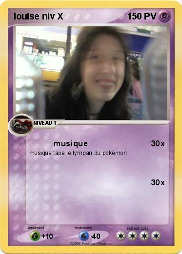 Pokemon louise niv X 