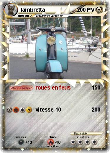 Pokemon lambretta