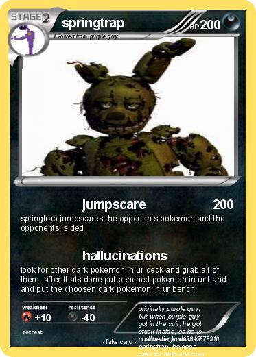 Pokemon springtrap