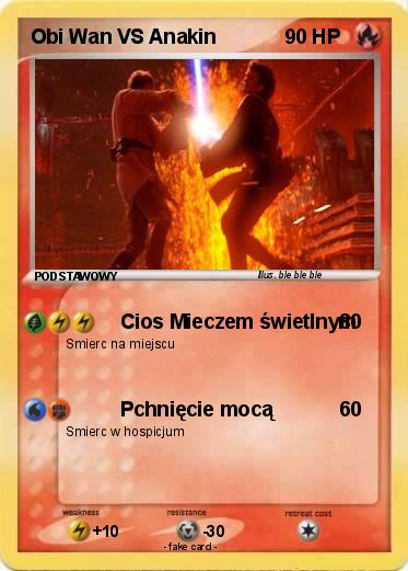 Pokemon Obi Wan VS Anakin