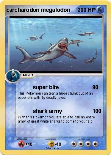 Pokemon carcharodon megalodon